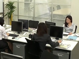 Yuria Sonoda, Neo Kazetani, Kai Miharu, Natsuki Yokoyama in Loveliness OL Lesbian Office part 3