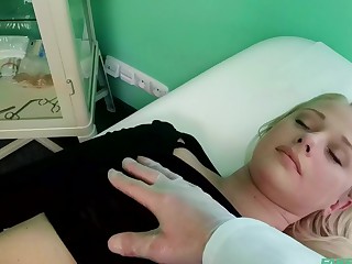Bamby in Doctors cock heals sexy squirting blondes discoloration - FakeHospital